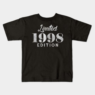 Limited Edition 1998 Birth Year 20 years old Kids T-Shirt